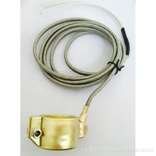 Elemento de calefacción eléctrica Círculo de cobre Calentador de banda de latón